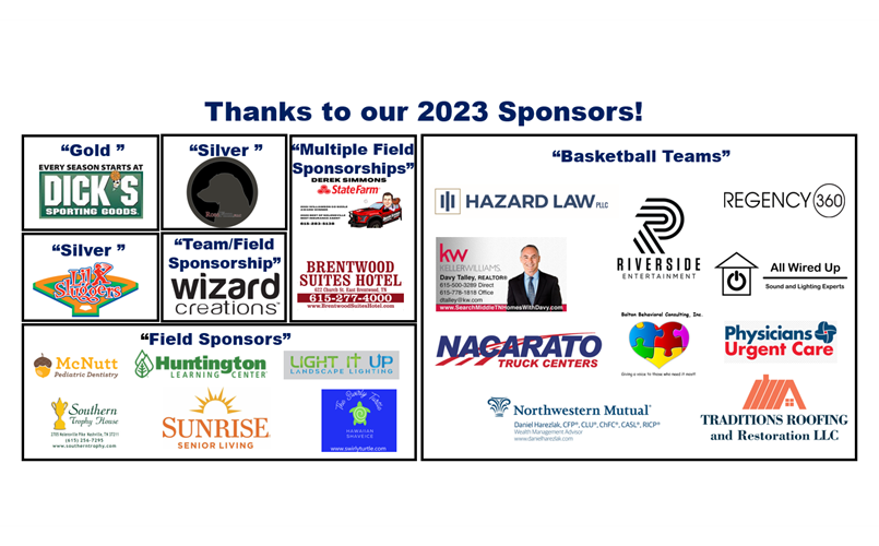 Sponsors