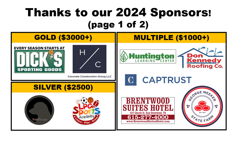 Sponsors Page 1