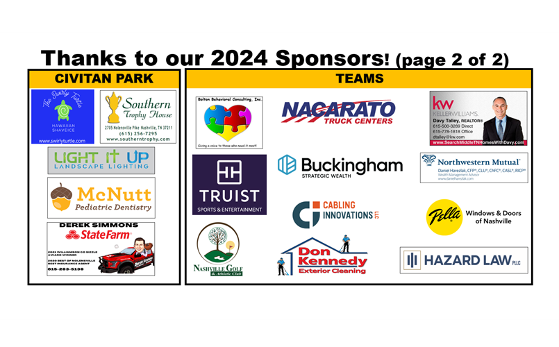 Sponsors Page 2