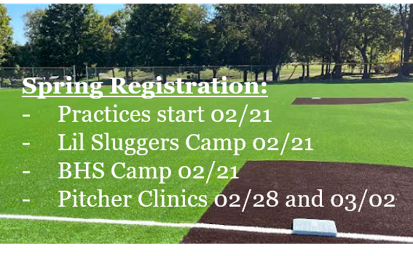 Spring Registration Open