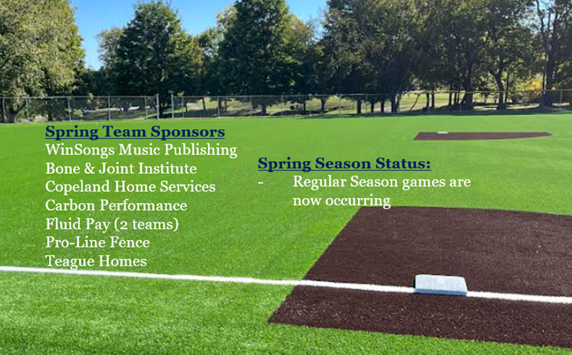 Spring Baseball & Softball
