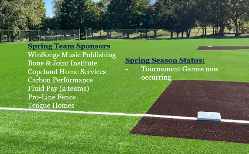 Spring Baseball & Softball