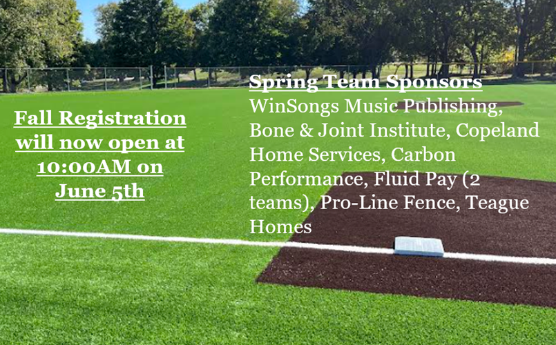 Fall Baseball & Softball